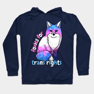 Foxies For Trans Rights Hoodie